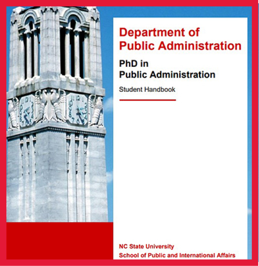 Cover of PhD Handbook