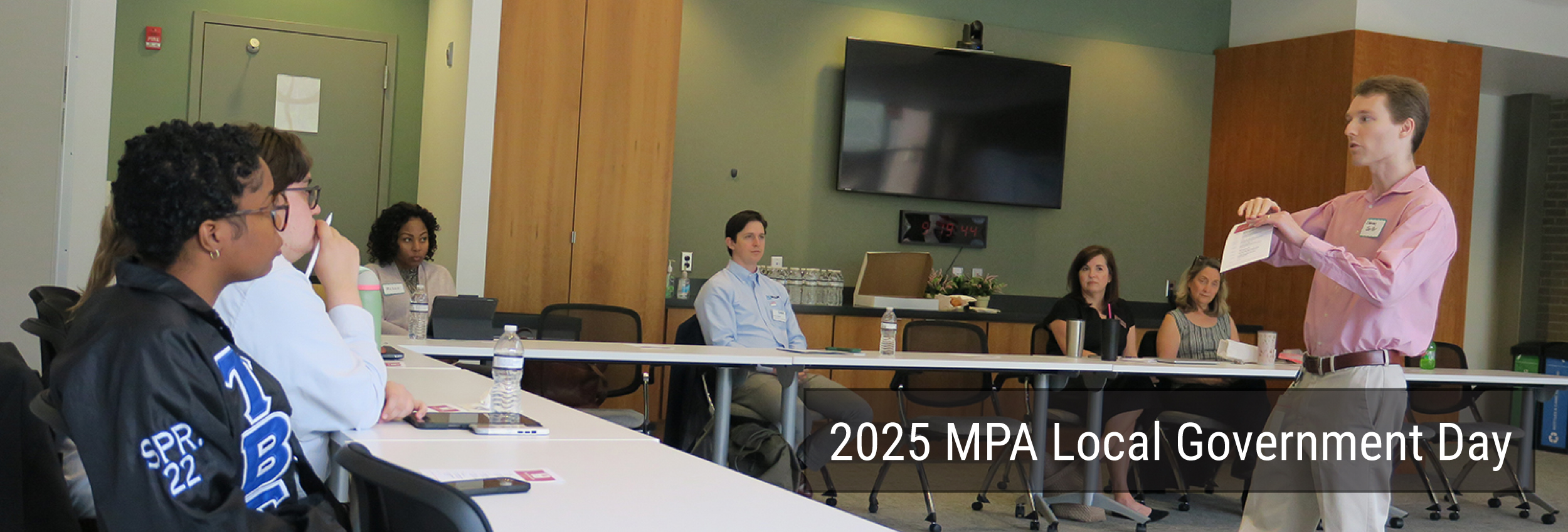 MPA Students participate in local government day